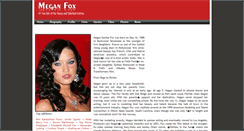 Desktop Screenshot of meganfox.org