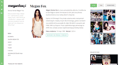 Desktop Screenshot of meganfox.pl